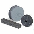 Cgw Abrasives Round Combination Dressing Stone, Round Shape, 4 in Dia, 1-1/2 in L 35902